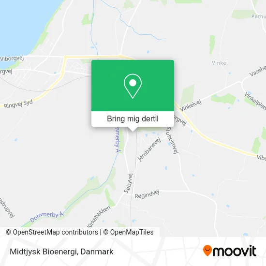 Midtjysk Bioenergi kort