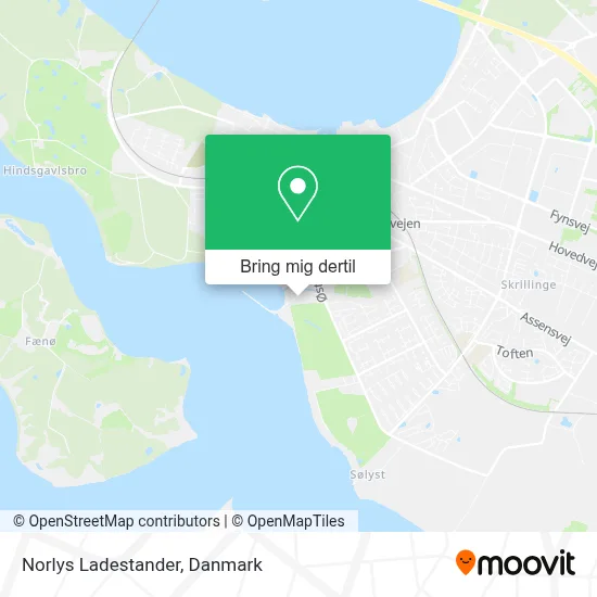 Norlys Ladestander kort