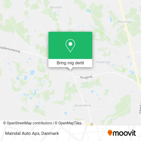Maindal Auto Aps kort