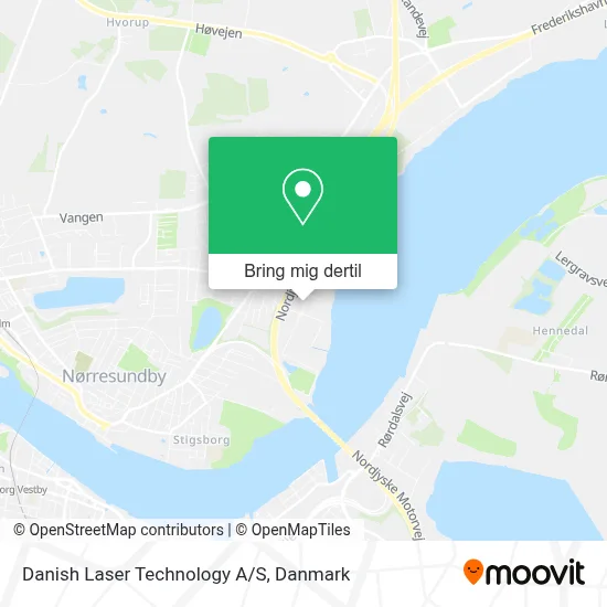Danish Laser Technology A/S kort