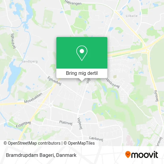 Bramdrupdam Bageri kort