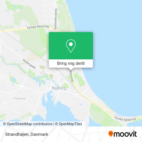 Strandhøjen kort