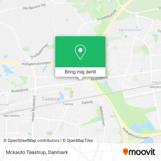 Mckauto Taastrup kort