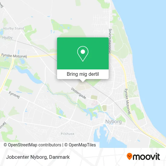 Jobcenter Nyborg kort