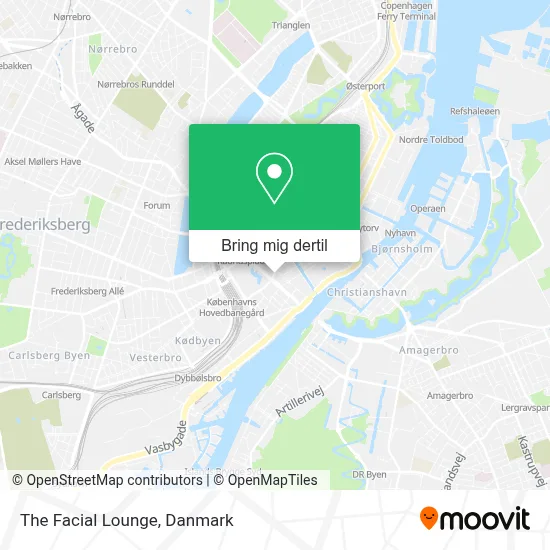 The Facial Lounge kort
