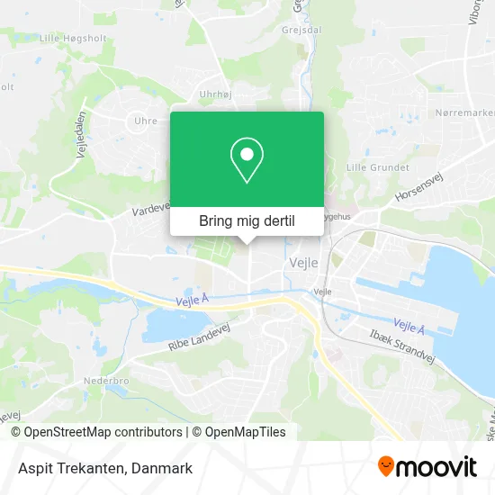 Aspit Trekanten kort