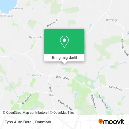 Fyns Auto Detail kort