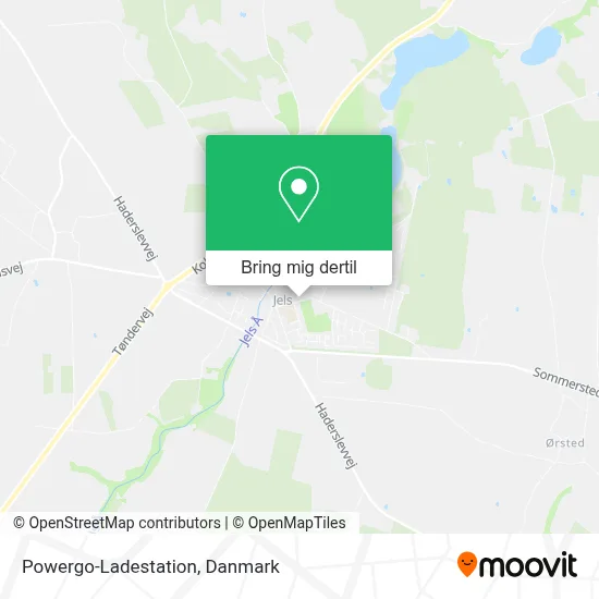 Powergo-Ladestation kort