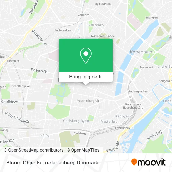 Bloom Objects Frederiksberg kort