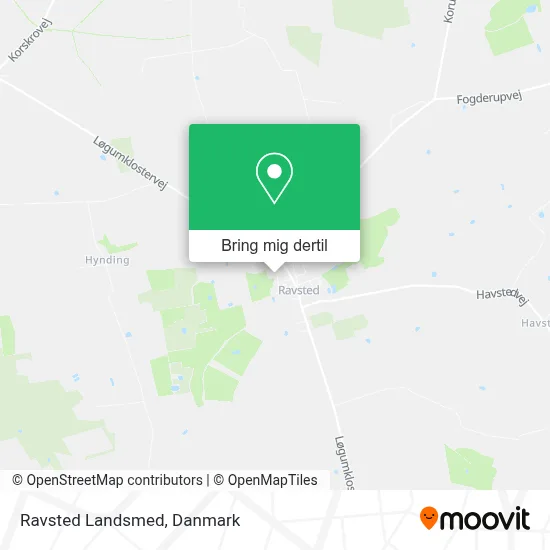 Ravsted Landsmed kort