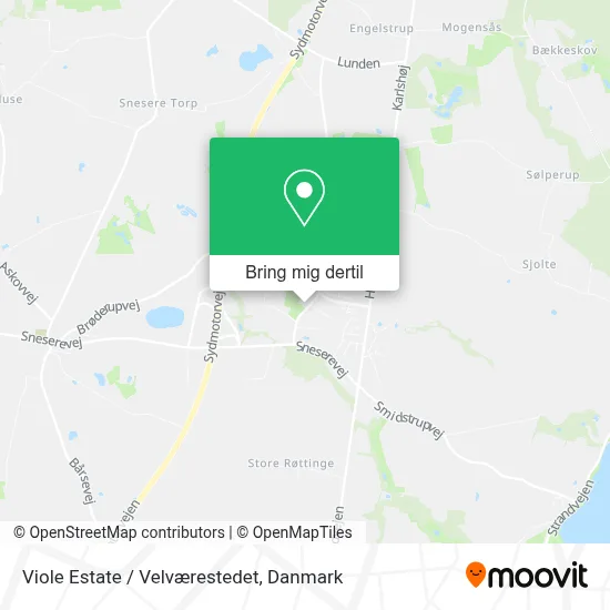 Viole Estate / Velværestedet kort