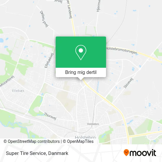 Super Tire Service kort