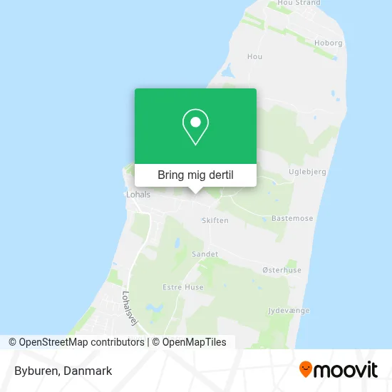 Byburen kort