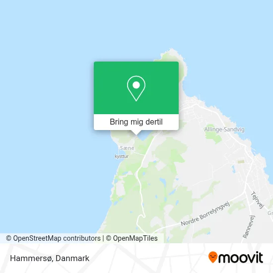 Hammersø kort