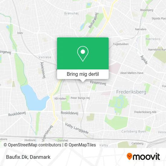 Baufix.Dk kort