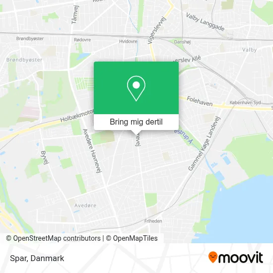 Spar kort