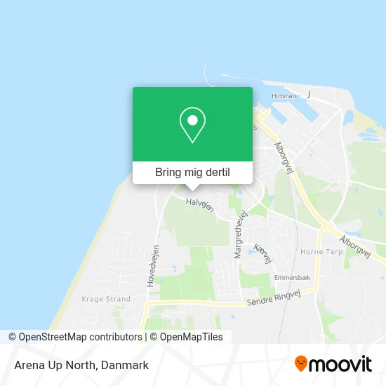 Arena Up North kort