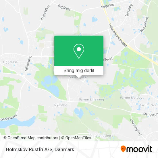 Holmskov Rustfri A/S kort