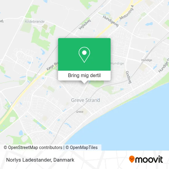 Norlys Ladestander kort