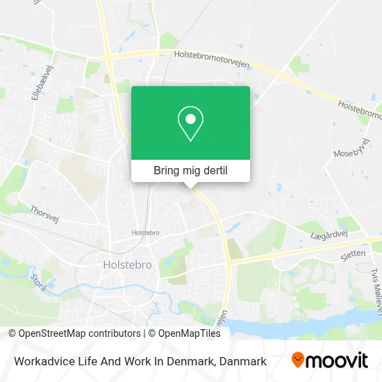 Workadvice Life And Work In Denmark kort