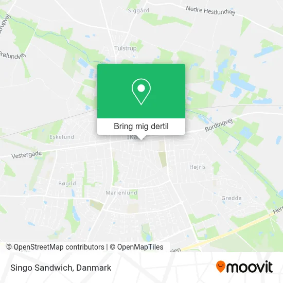 Singo Sandwich kort