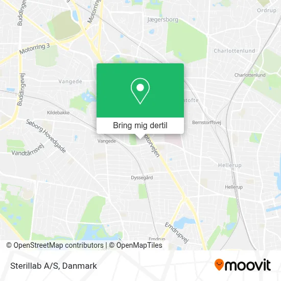 Sterillab A/S kort