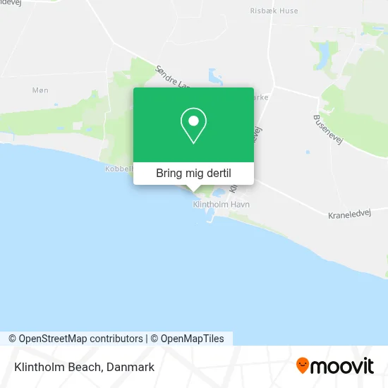 Klintholm Beach kort