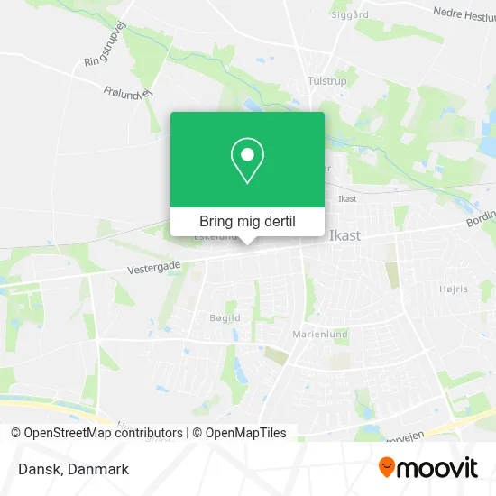 Dansk kort