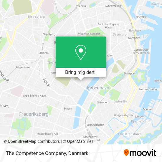 The Competence Company kort