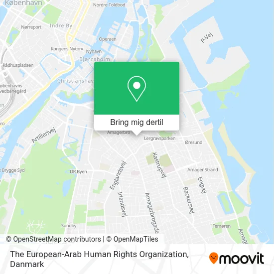 The European-Arab Human Rights Organization kort