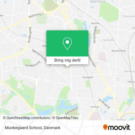 Munkegaard School kort