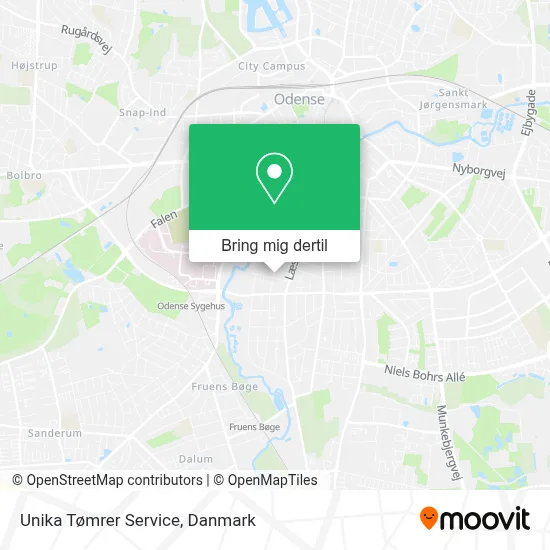 Unika Tømrer Service kort