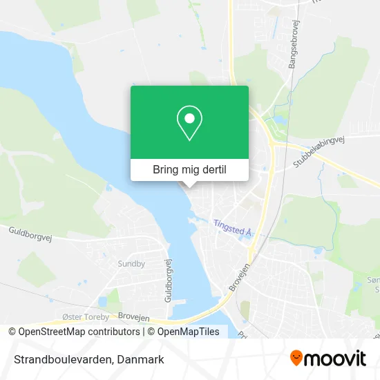 Strandboulevarden kort