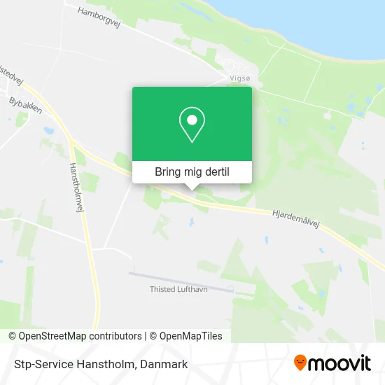 Stp-Service Hanstholm kort