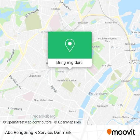 Abc Rengøring & Service kort