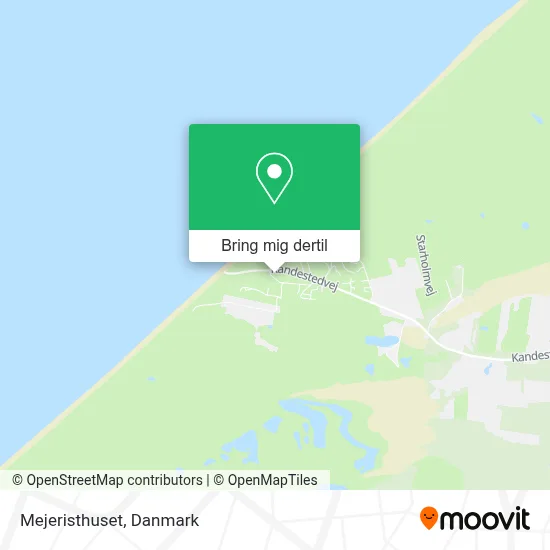 Mejeristhuset kort