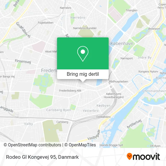 Rodeo Gl Kongevej 95 kort