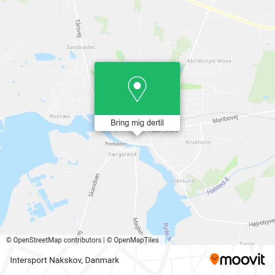 Intersport Nakskov kort
