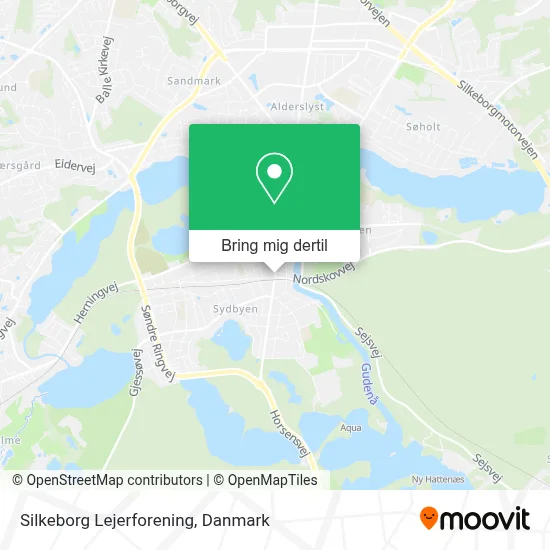 Silkeborg Lejerforening kort