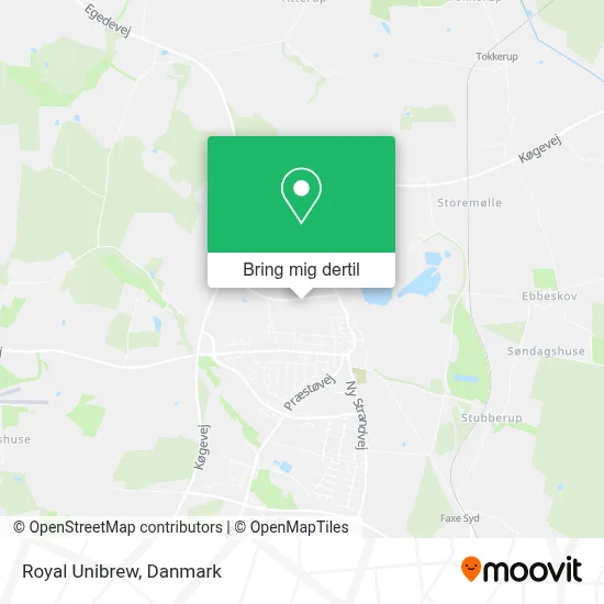 Royal Unibrew kort
