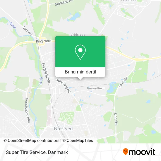 Super Tire Service kort