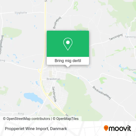 Propperiet Wine Import kort