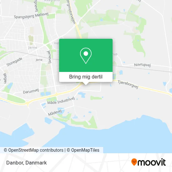 Danbor kort