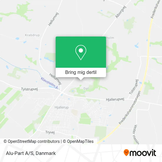 Alu-Part A/S kort