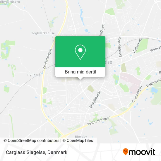 Carglass Slagelse kort