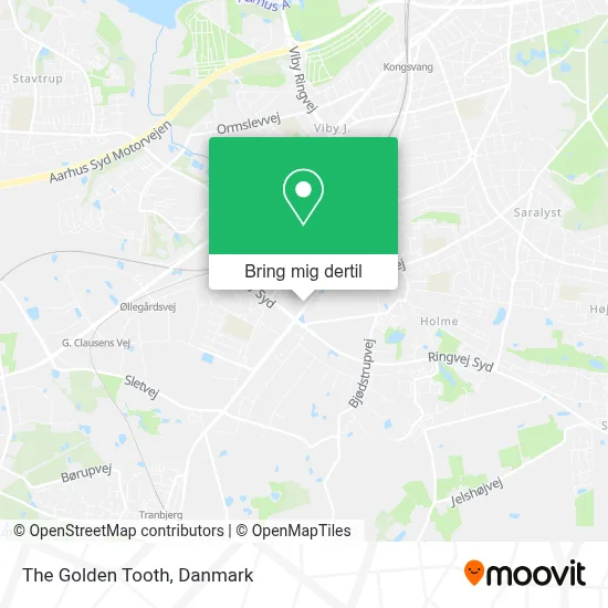 The Golden Tooth kort
