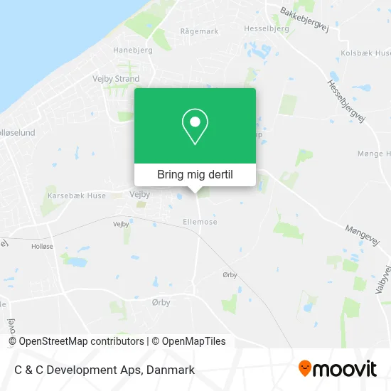 C & C Development Aps kort
