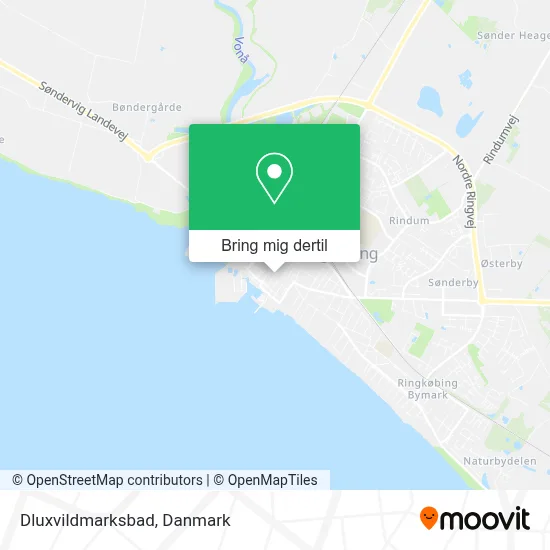 Dluxvildmarksbad kort