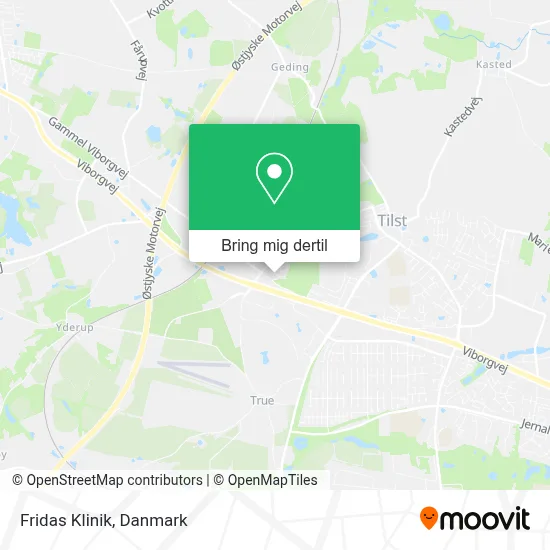 Fridas Klinik kort