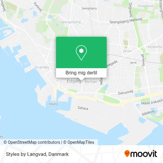 Styles by Langvad kort